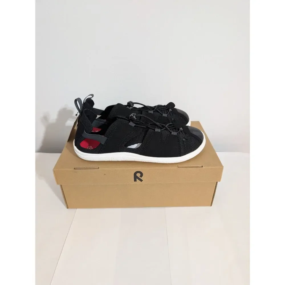 Reima Barefoot Sandals Valoa US 6/6.5 EU 38 Black